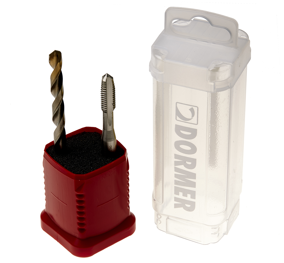Dormer Tap & Drill Set HSS 2-Piece Metric Standard Hand Tap M8 Thread