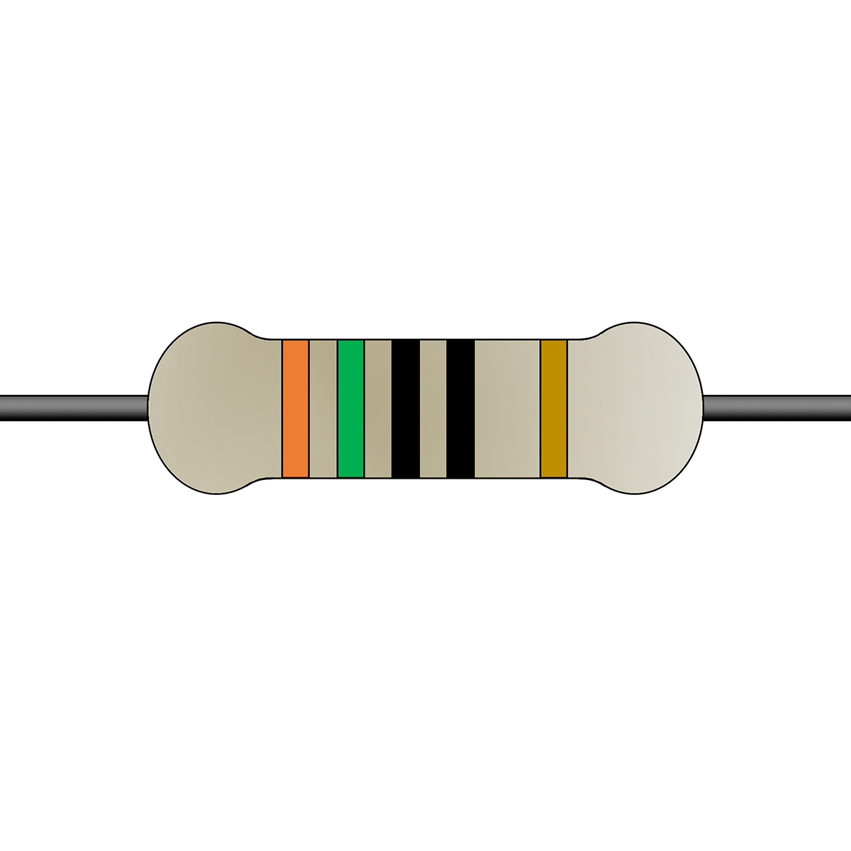 Yageo 150Ω Carbon Film Fixed Resistor 1/4W 5% CFR-25JT-52-150R