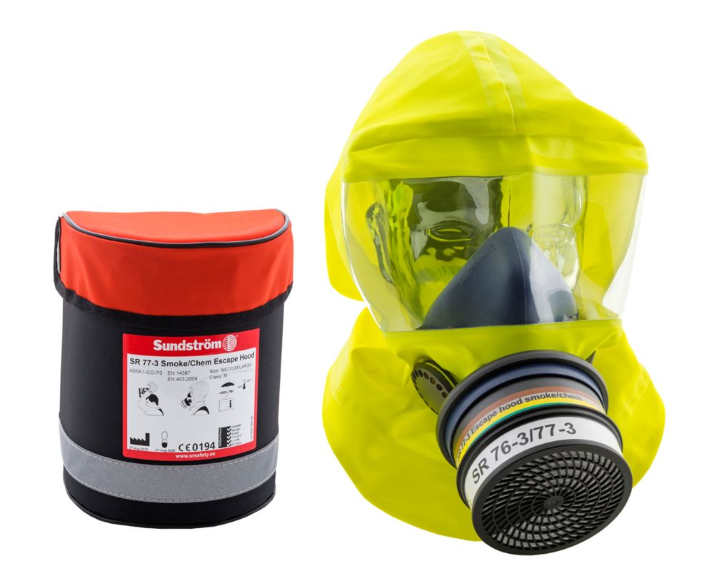 Sundstrom H15-3312 Yellow Silicone Protective Hood