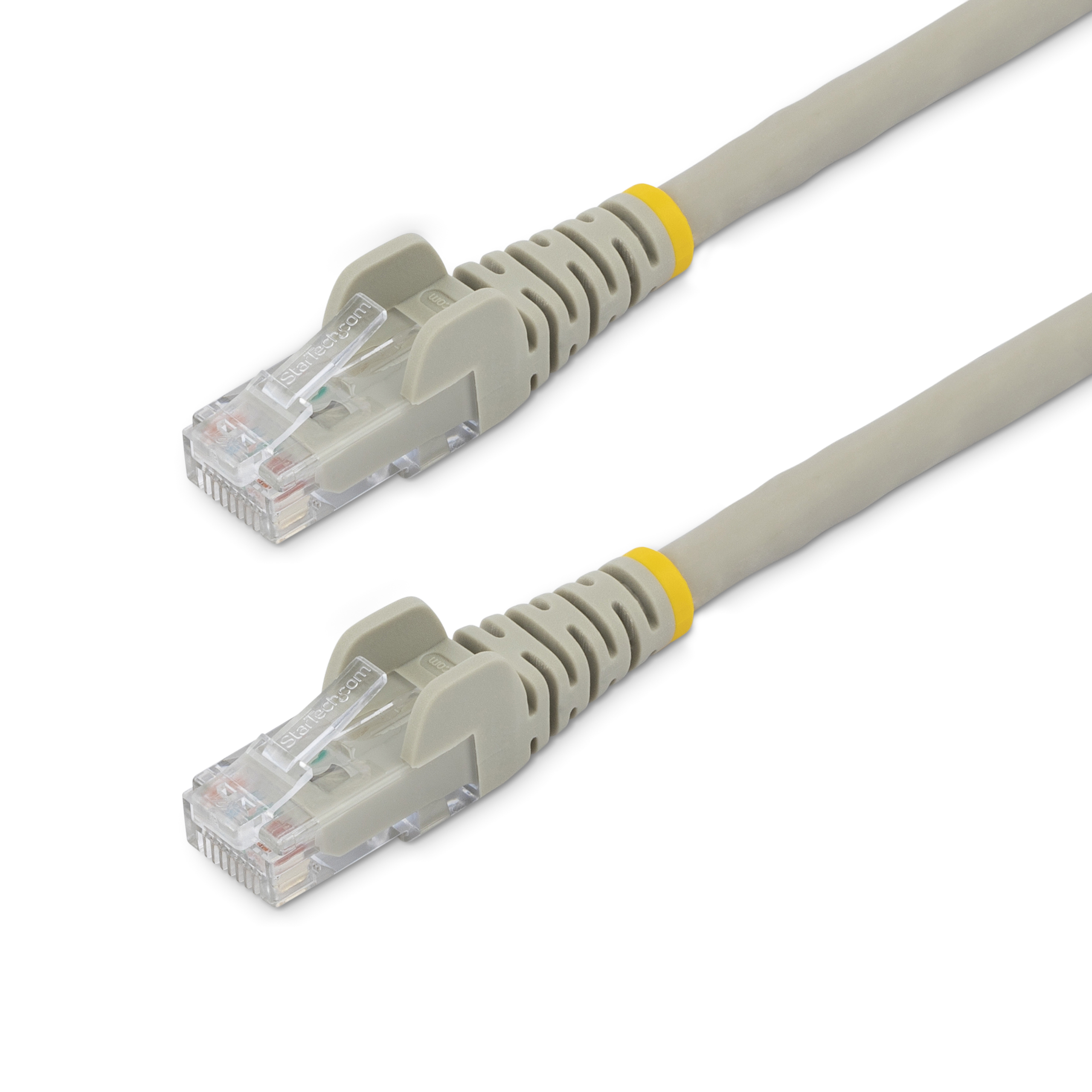 StarTech.com, 2m Cat6, Grey RJ45 to Male RJ45 Male, U/UTP Unshielded, Terminated LSZH Sheath