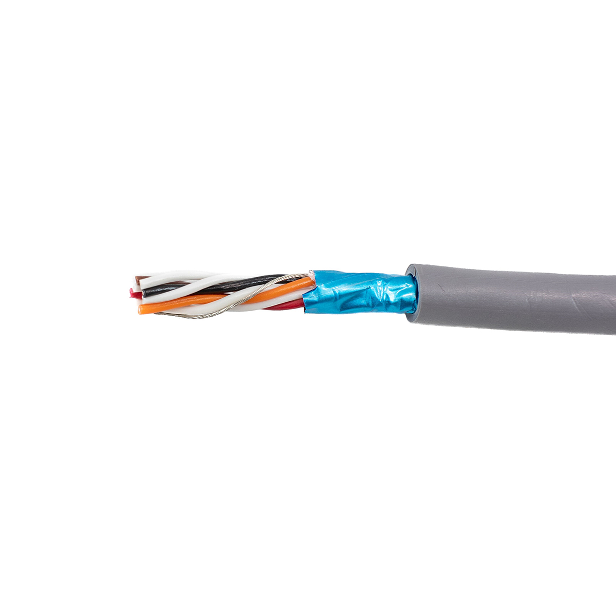 Alpha Wire Alpha Essentials Communication & Control Series Data Cable, 12 Pairs, 24 Cores, 0.35 mm², Screened, 22 AWG,