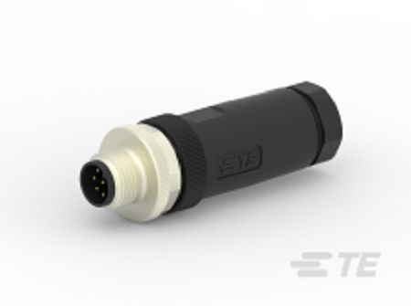 TE Connectivity Cable, M12 8-pin, 8 way