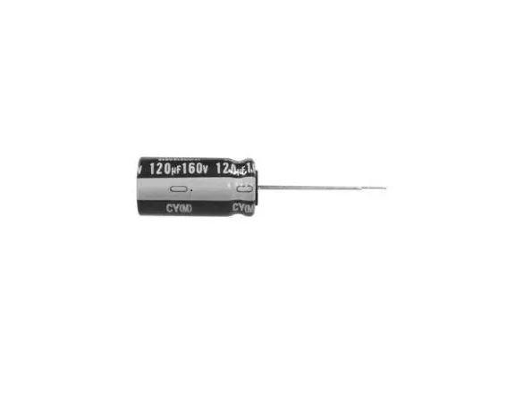Nichicon 100μF Aluminium Electrolytic Capacitor 100V dc, Radial, Through Hole - UHE2A101MPD1TD
