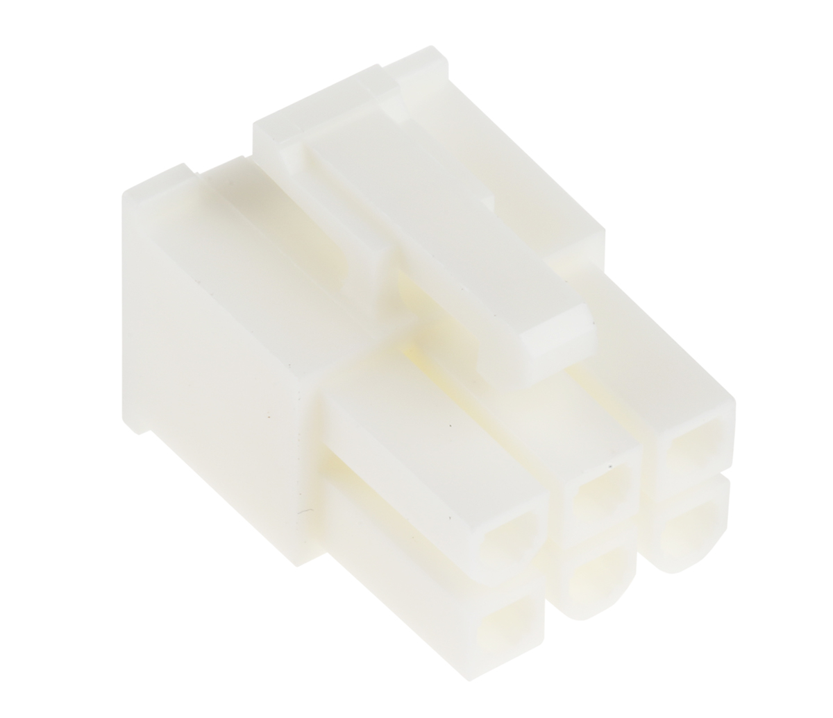 Molex, Mini-Fit Jr Female Connector Housing, 4.2mm Pitch, 6 Way, 2 Row