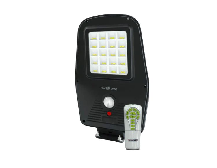 Nightsearcher NEXSUN, Solar Powered, Security Floodlight, 1 LED, 2000, IP65 PIR, 3.7 V