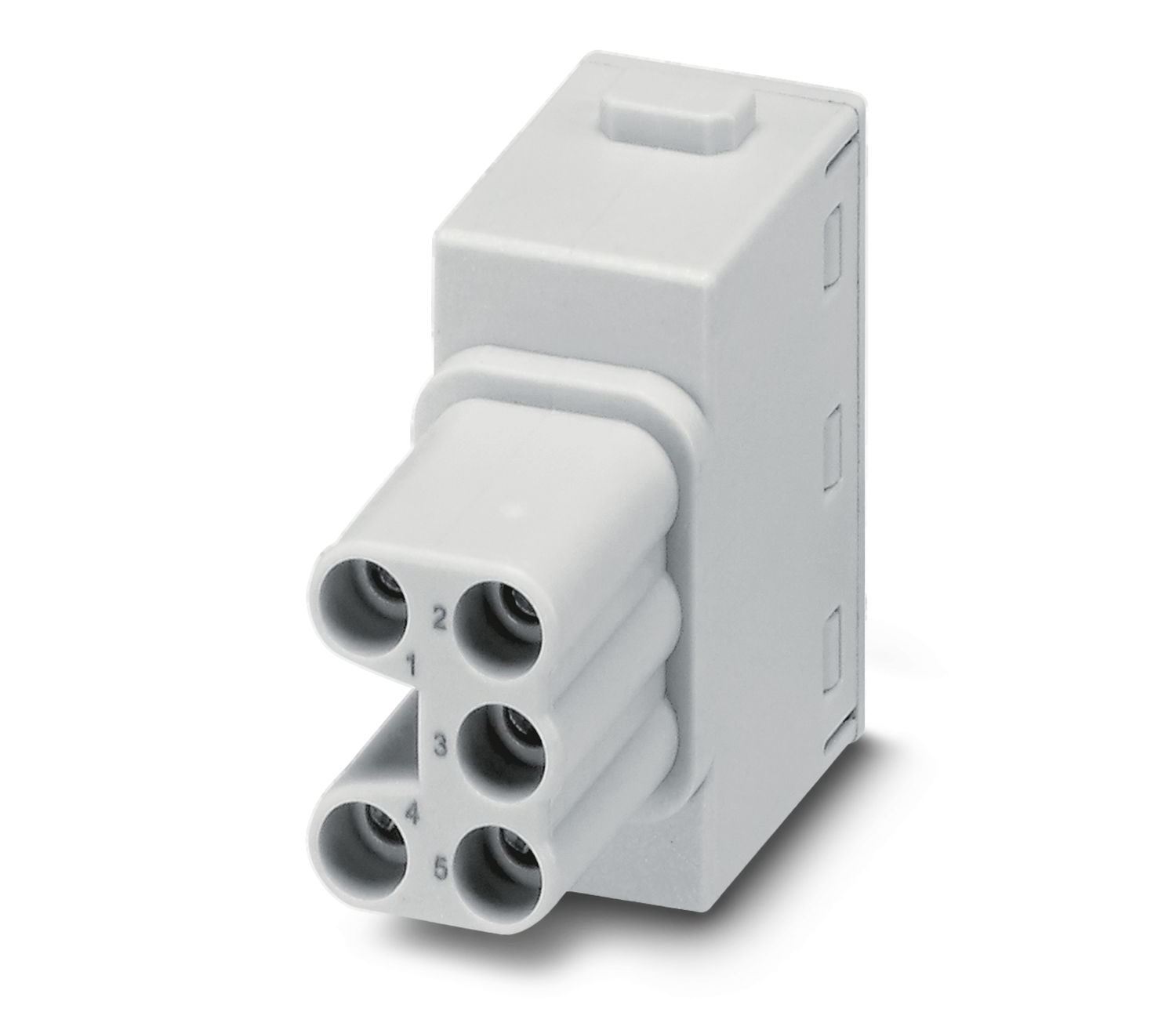 Phoenix Contact Heavy Duty Power Connector Module, 16A, Female, HC-M-05 Series, 5 Contacts