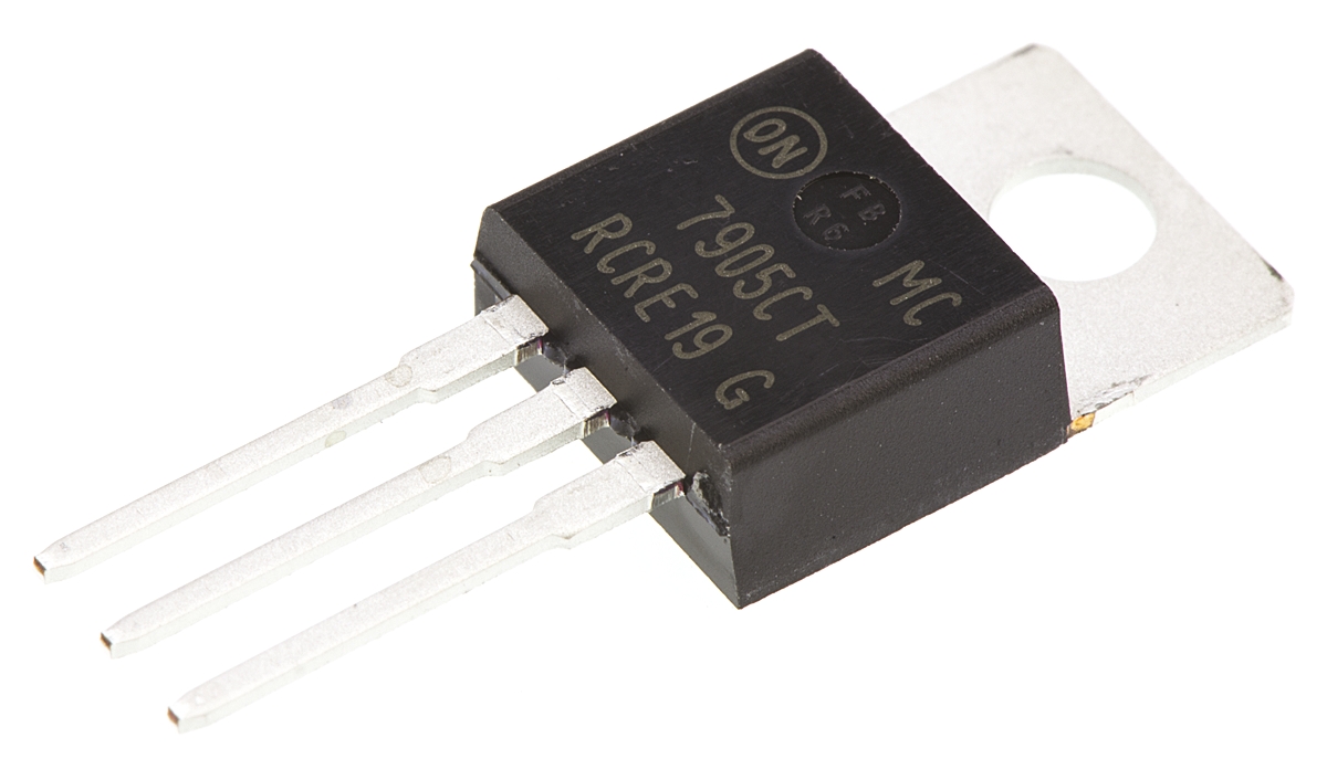 onsemi MC7905CTG, Voltage Regulator -35V TO-220 3-Pin