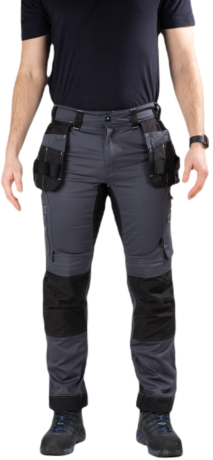 Dickies Universal FLEX Men's Black, Grey Elastane, Polyester, Cotton, Size 32