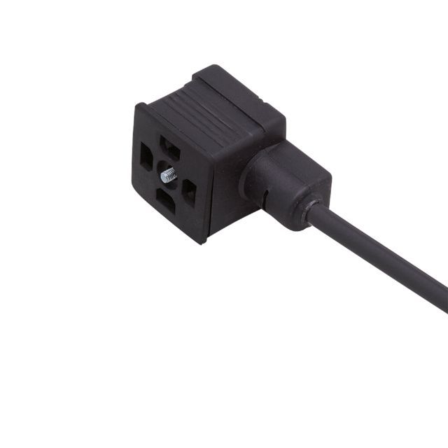 ifm electronic Female 1 way Valve Connector to Unterminated Unterminated Sensor Actuator Cable, 5 m