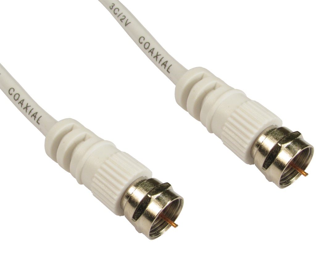 RS PRO, 1.5 m, F Connector Coaxial, Terminated 75 Ω