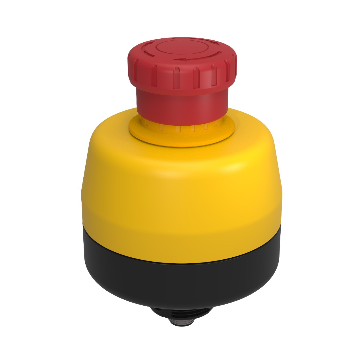 Banner Twist Release Emergency Stop Push Button, Panel Mount, 30mm Cutout