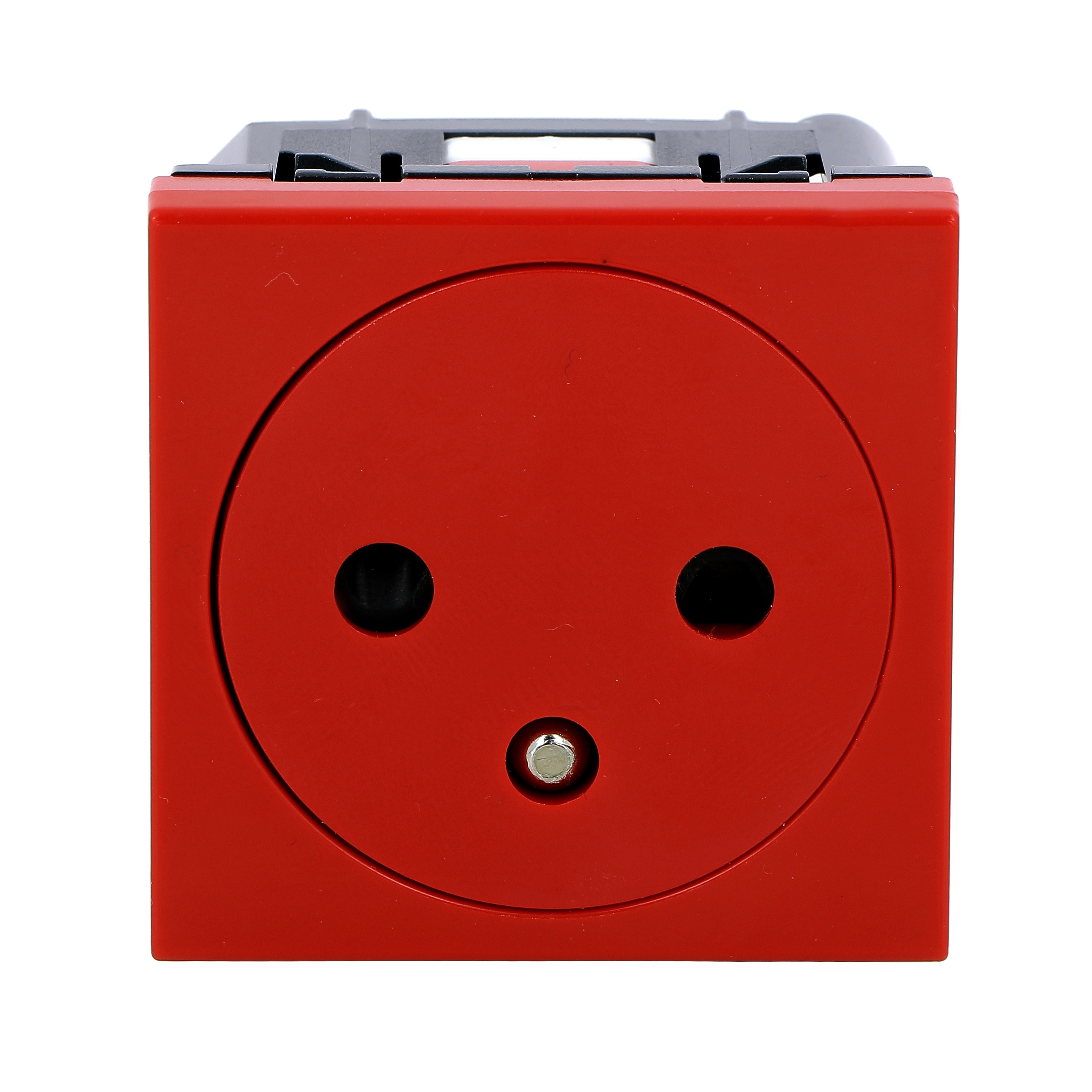 Legrand 0771 Red Plug Socket, 2 Poles, 16A, Indoor Use