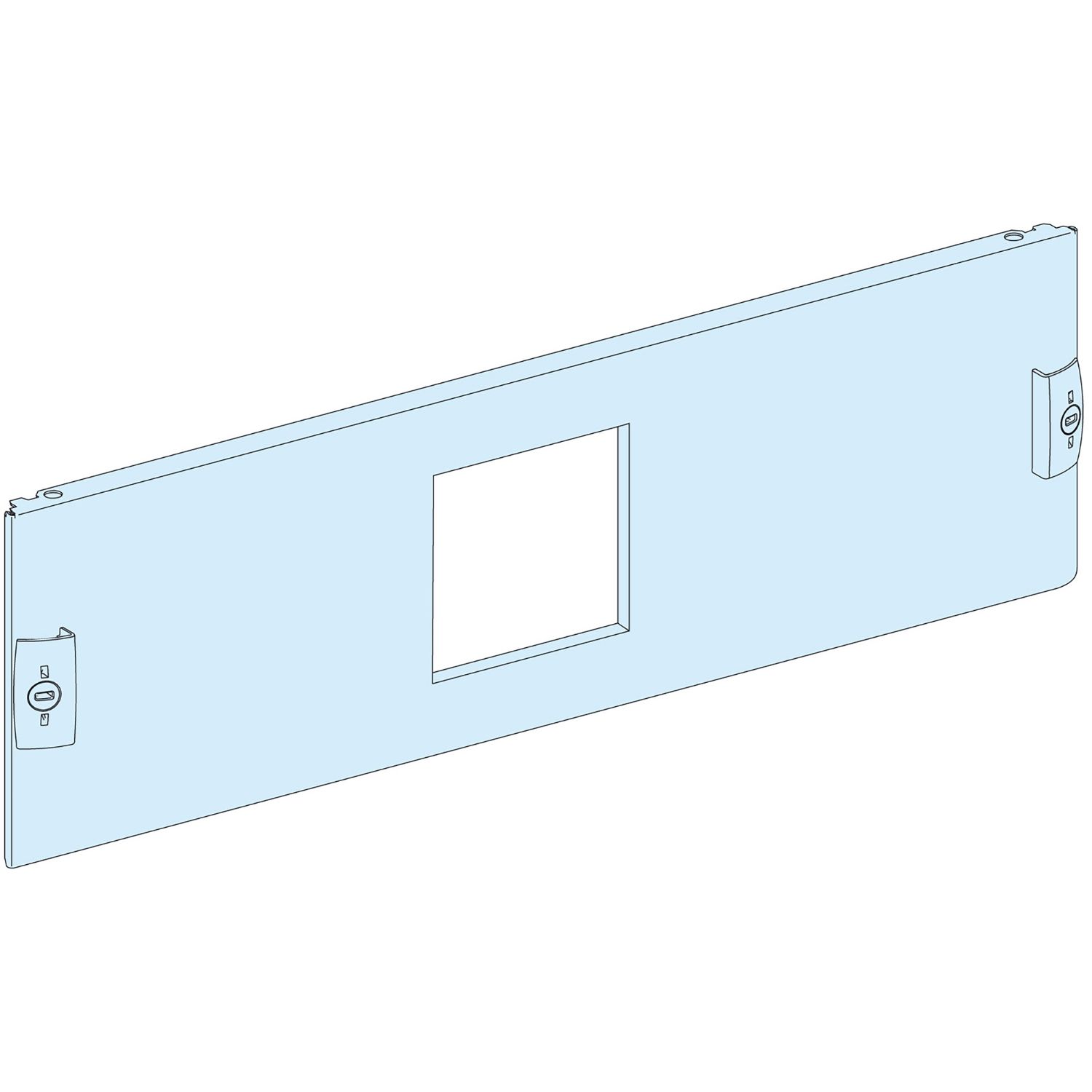 Schneider Electric PrismaSeT Series Steel Front Plate for Use with Enerlin'X, PowerLogic, PrismaSeT G, PrismaSeT P