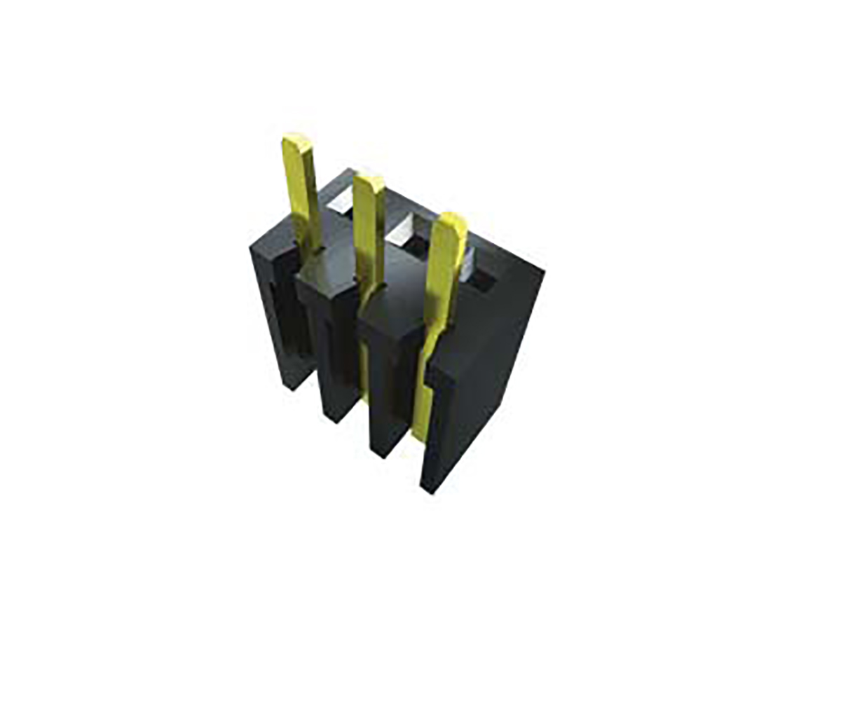 Samtec BSW Series Straight Surface Mount PCB Socket, 20-Contact, 1-Row, 2.54mm Pitch, Solder Termination