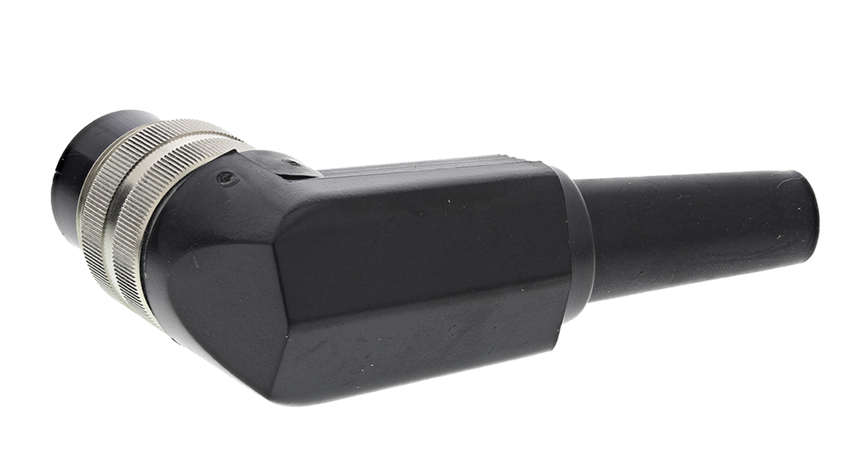 Lumberg, WSV 5 Pole Right Angle M16 Din Plug, DIN EN 60529, 5A, 250 V ac IP40, Male, Cable Mount