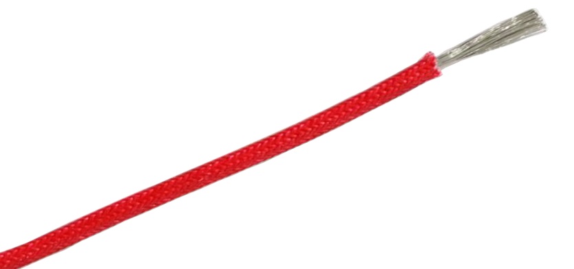 RS PRO Red 1.5mm² Hook Up Wire, 1, 25m, Silicone Rubber Insulation