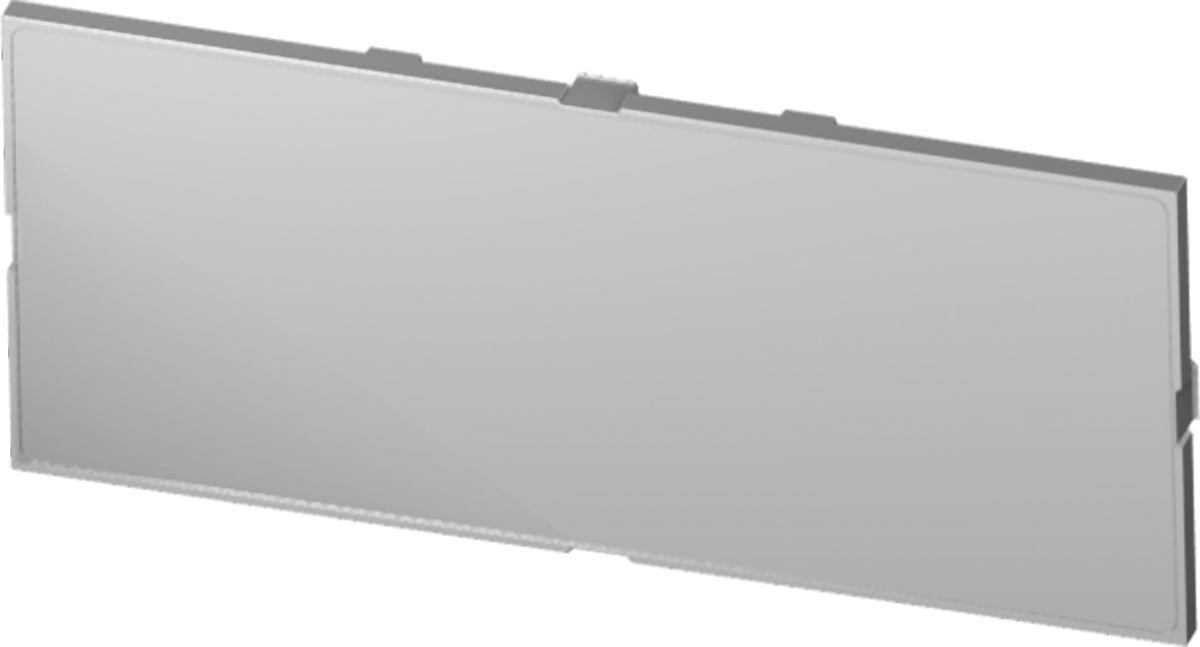 Italtronic Grey Polycarbonate Front Panel, for Use with Modulbox XTS