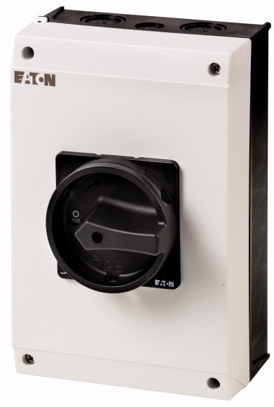 Eaton 3 pole + N Pole Surface Mount Isolator Switch - 63A Maximum Current, 30kW Power Rating, IP65
