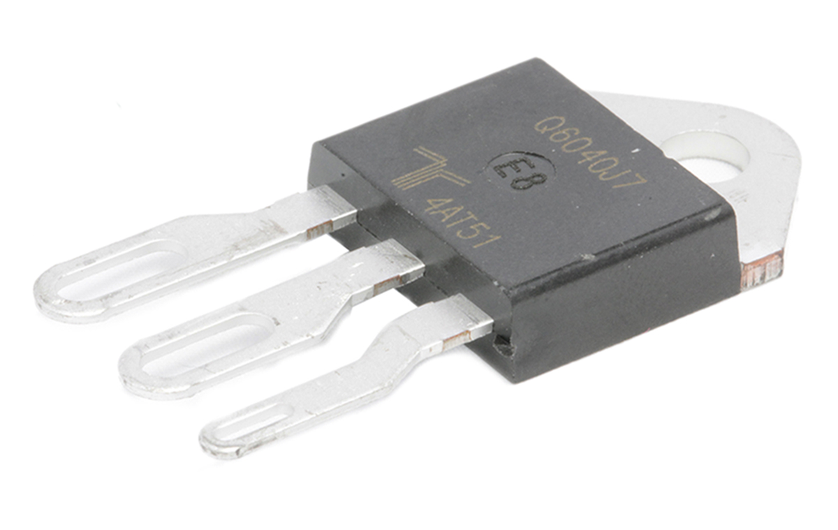 Littelfuse Through Hole, 3-pin, TRIAC, 600V, Gate Trigger 2V 600V