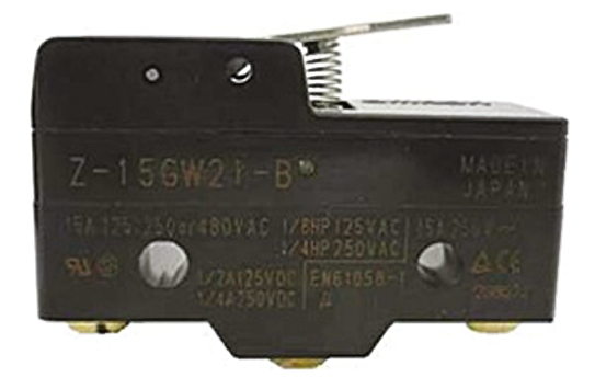 Omron Lever Limit Switch, NO/NC, IP00, SPDT, Thermosetting Resin Housing, 500V ac Max, 15A Max