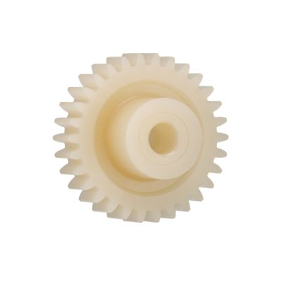 Igus Igutek P360 17 Teeth Spur Gear, 0.5 Module, 3mm Bore Diam, 8.5mm Pitch Diam, 6mm Hub Diam