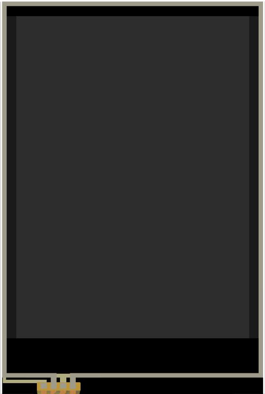 4D Systems 4DLCD-32320240-CTP TFT LCD Colour Display / Touch Screen, 3.2in, 240 x 320pixels