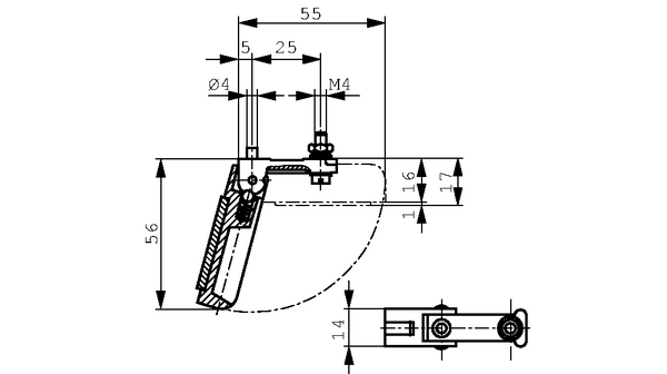 Mentor 797.1 Stand, For Use With Cabinet