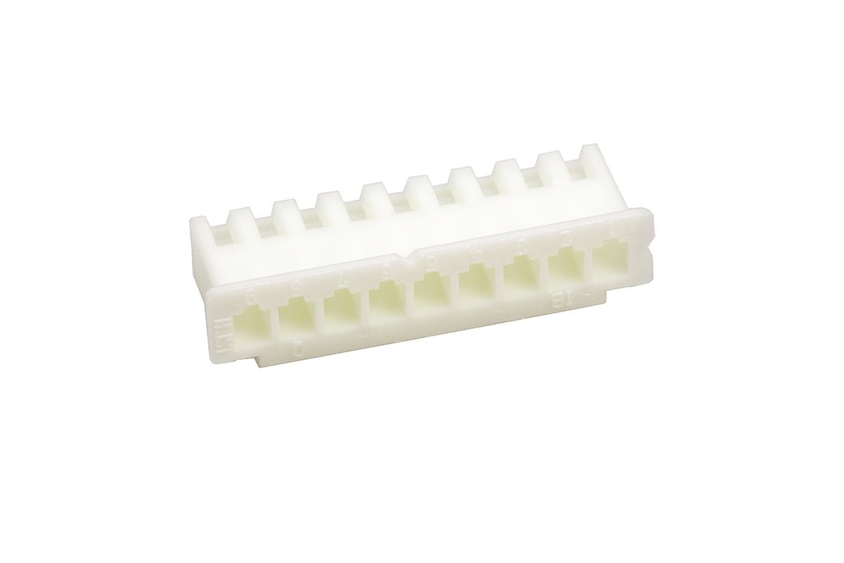 JST, XHP Female Connector Housing, 2.5mm Pitch, 9 Way, 1 Row