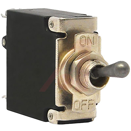 Carling Technologies Thermal Circuit Breaker - MS  Single Pole 50V dc Voltage Rating Panel Mount, 10A Current Rating