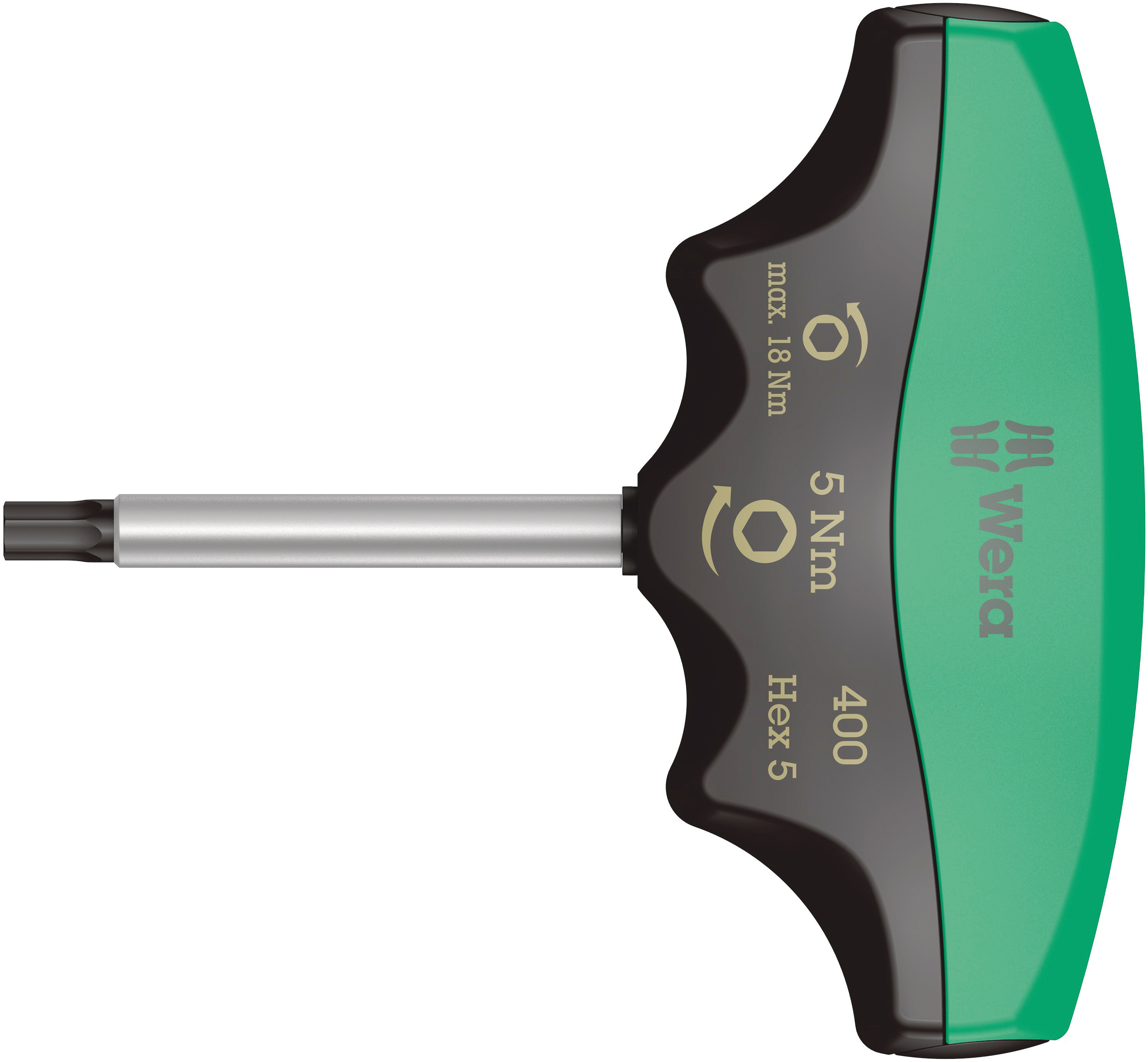 Wera T Shape Metric Hex Key, 5mm