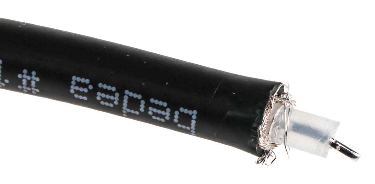 Bedea RG-Kabel Series, 50 m, RG223/U Coaxial, Unterminated 50 Ω