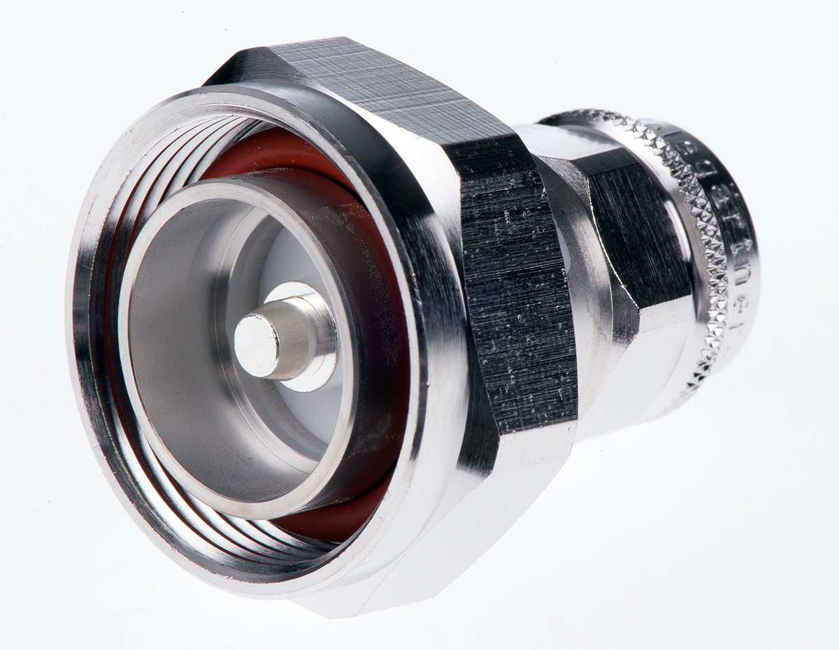 Telegartner Straight 50Ω R Adapter 7/16 Plug to N Plug 6GHz