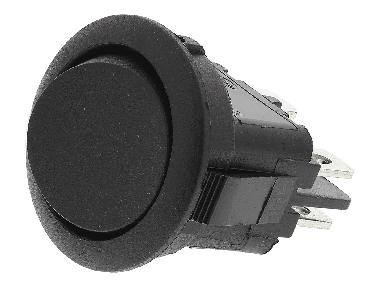 APEM DPST, On-Off Rocker Switch Panel Mount