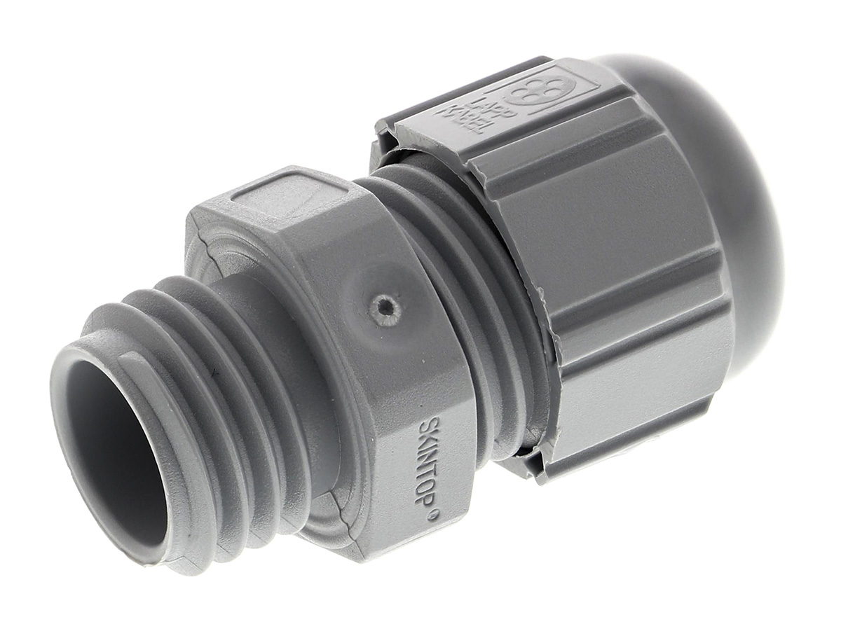 Lapp SKINTOP Series Grey Polyamide Cable Gland, M12 Thread, 3.5mm min., 7mm max., IP66, IP68, IP69K