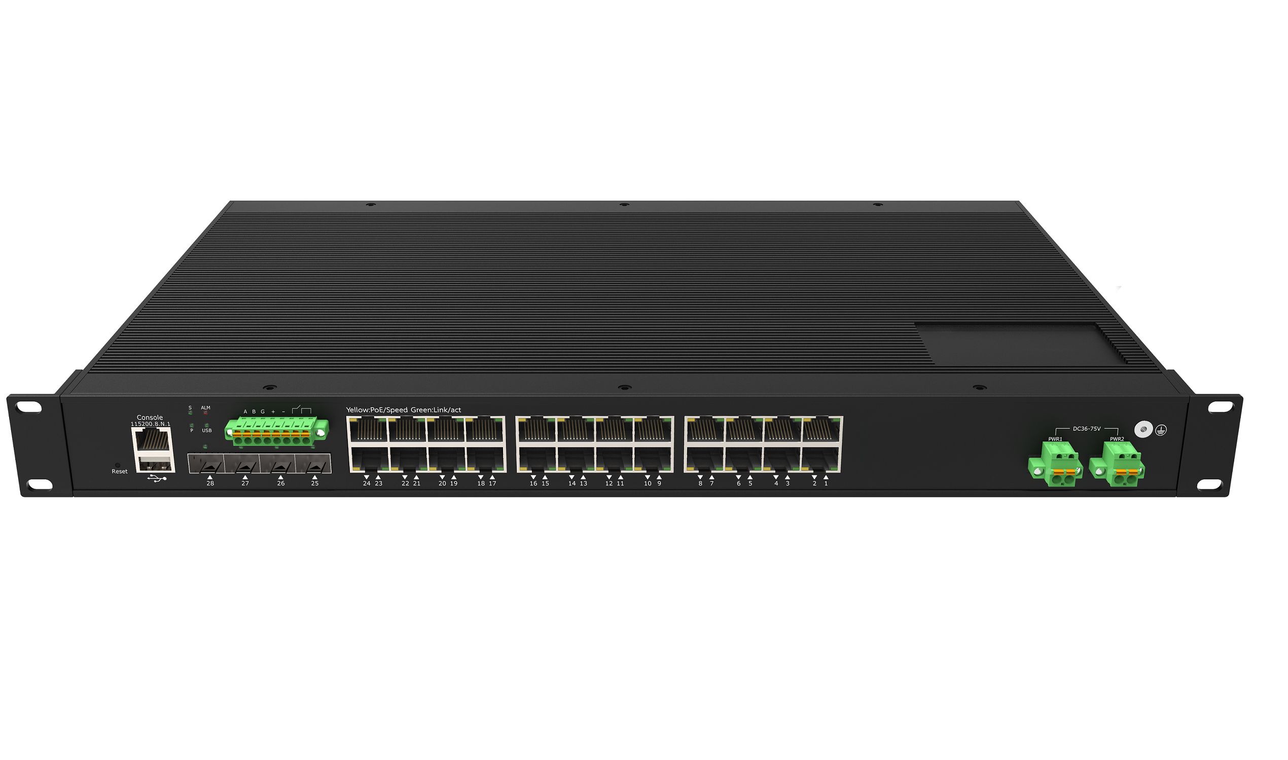 RS PRO Managed 24 Port Ethernet Switch, RJ-45