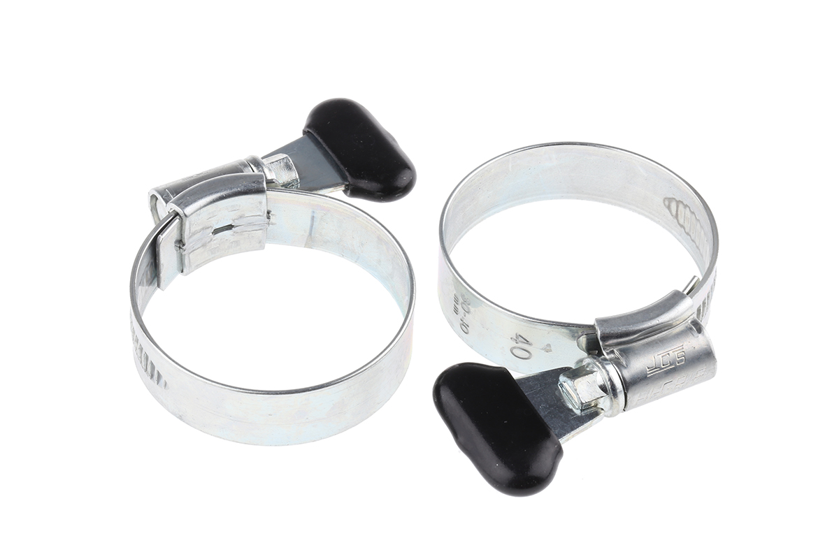 HI-GRIP Steel Wing Worm Drive, 13mm Band Width, 30 → 40mm ID