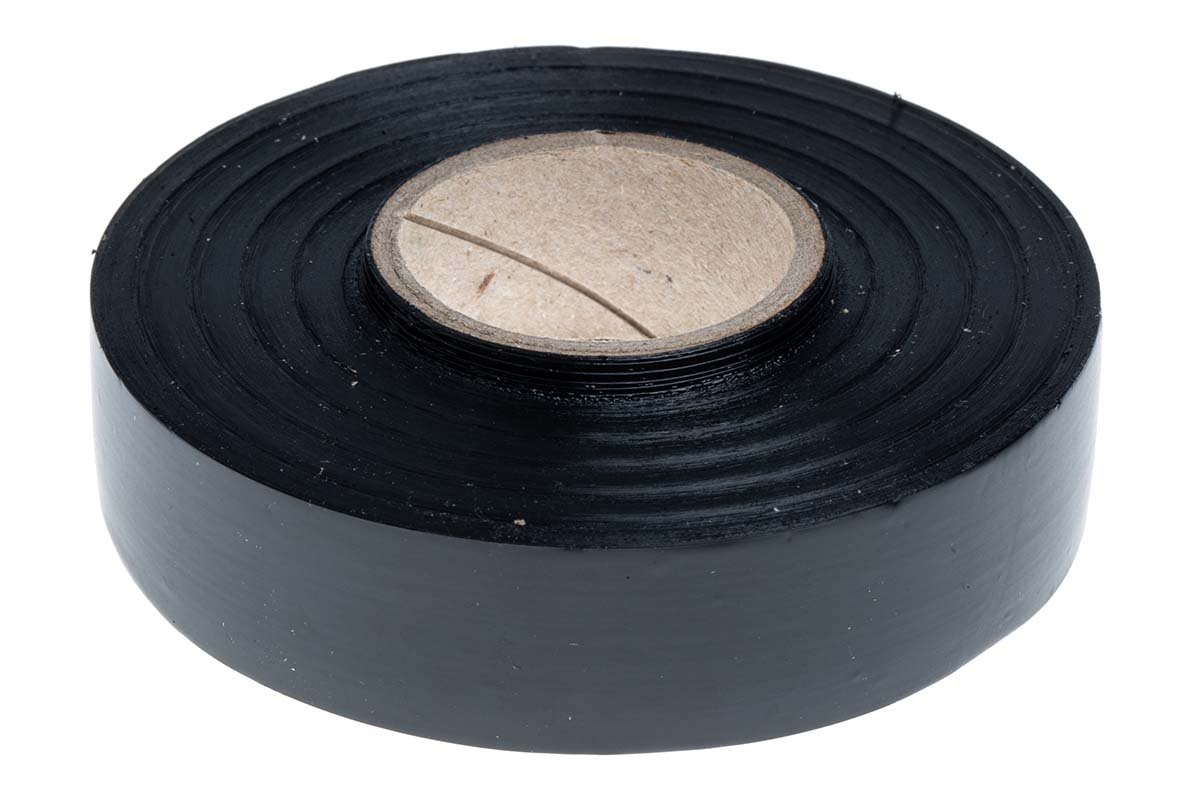 RS PRO Black PVC Electrical Tape, 19mm x 33m