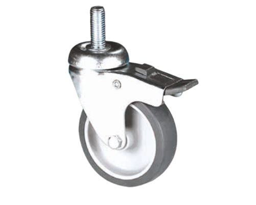 Guitel Hervieu Braked Swivel Castor Wheel, 40kg Capacity, 63mm Wheel