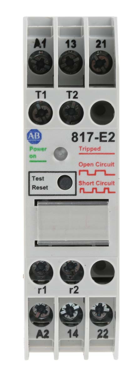 Allen Bradley Temperature Monitoring Relay, DPST, DIN Rail