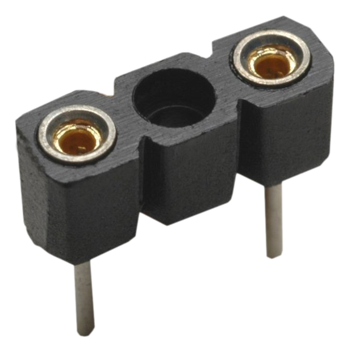 2 Way HARWIN Vertical Through Hole 5.08mm SIL Socket, Solder, 1.5A