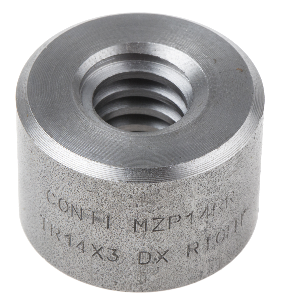 RS PRO Cylindrical Nut For Lead Screw, For Shaft Dia. 14mm