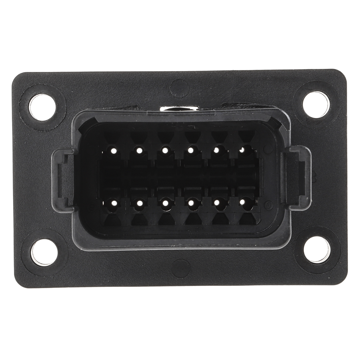 Deutsch, DT Automotive Connector Socket Black Panel Mount 12 Way DT04-12PA-CL06