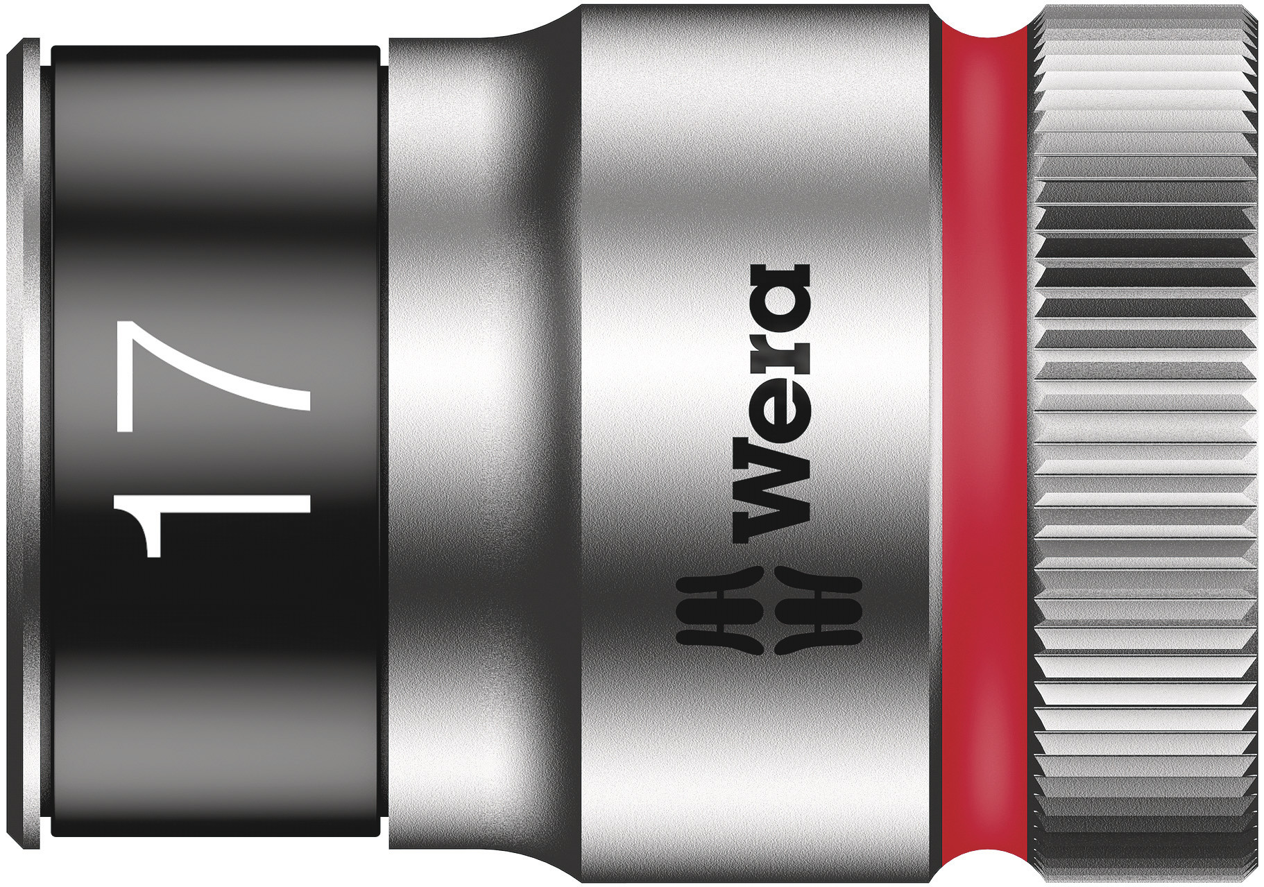 Wera 1/2 in Socket Wrench, 37 mm Overall