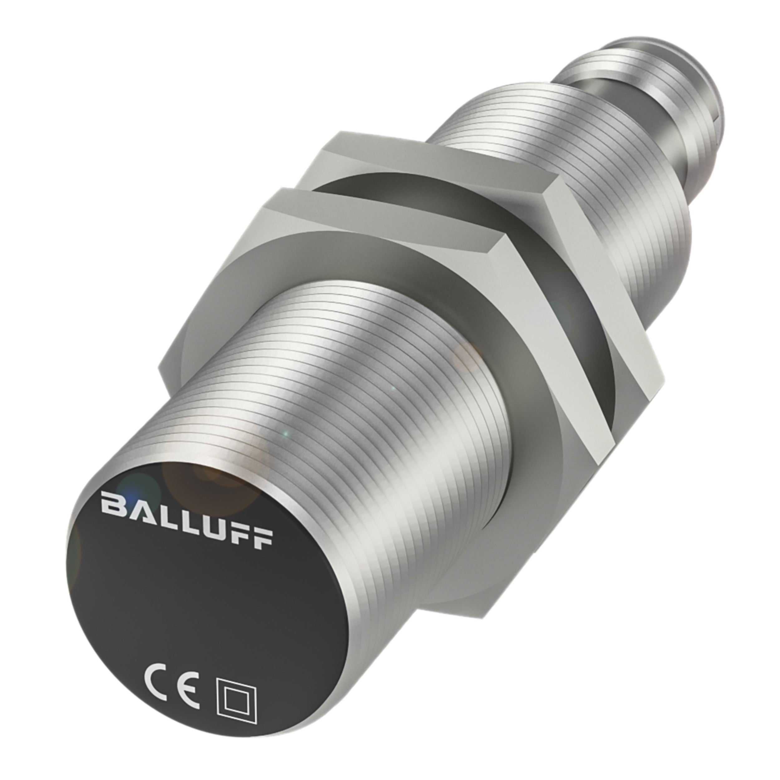 BALLUFF Inductive Threaded Barrel Motion Sensor, M18, 8 mm Detection, PNP NC, 10 → 30 V dc