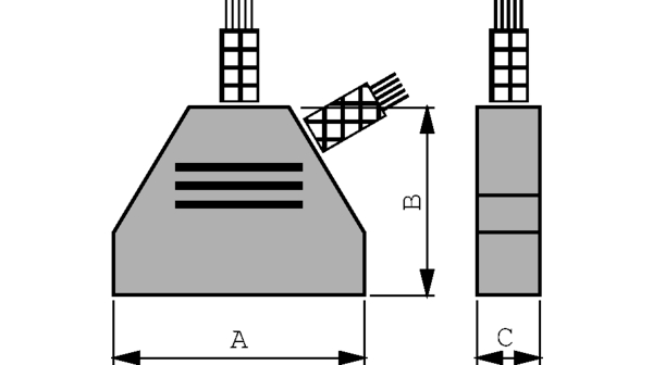 Deltron Connectors, DCE Series Hood For Use With D-Subminiature Connectors