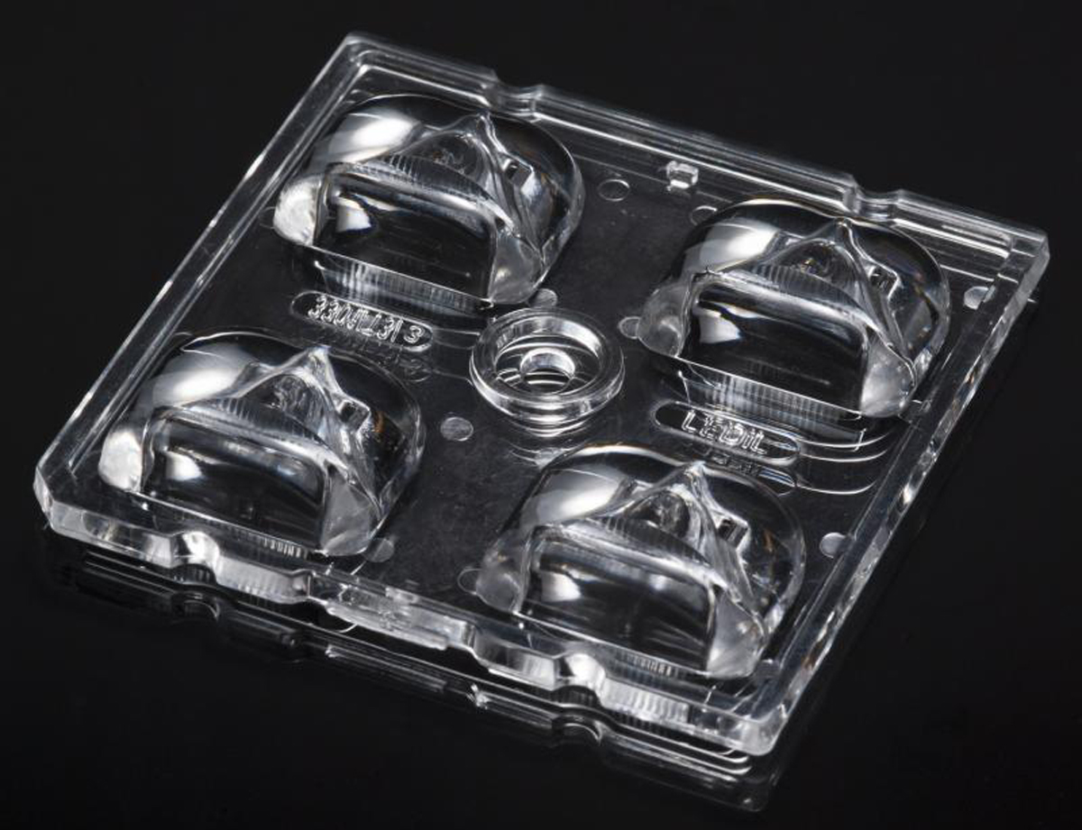 Ledil C13301_STRADA-2X2-T3, Strada-Module Series 4-Way LED Lens, Square Beam