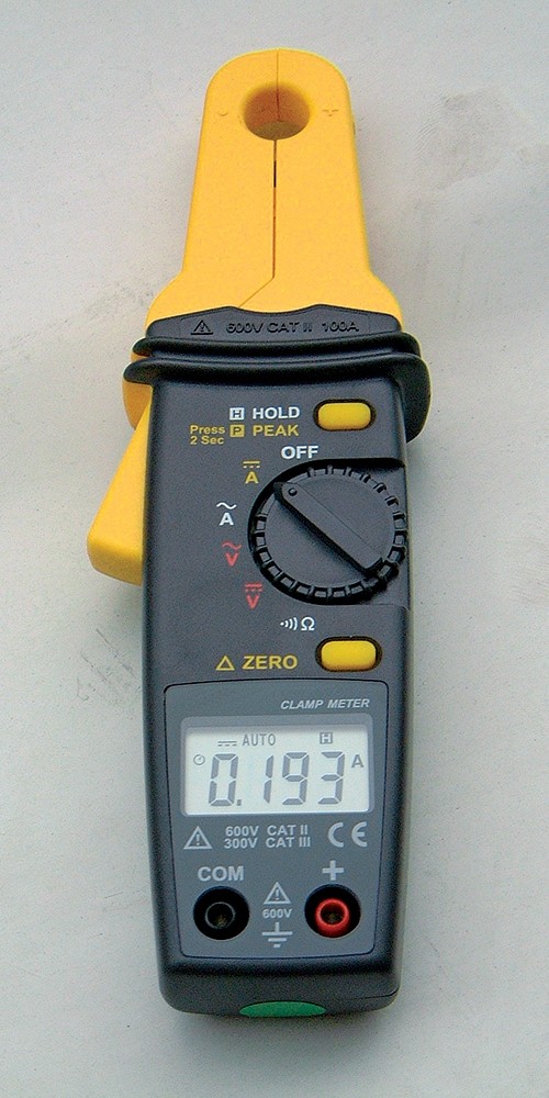 Chauvin Arnoux CM605 Clamp Meter, 100A dc, Max Current 100A ac