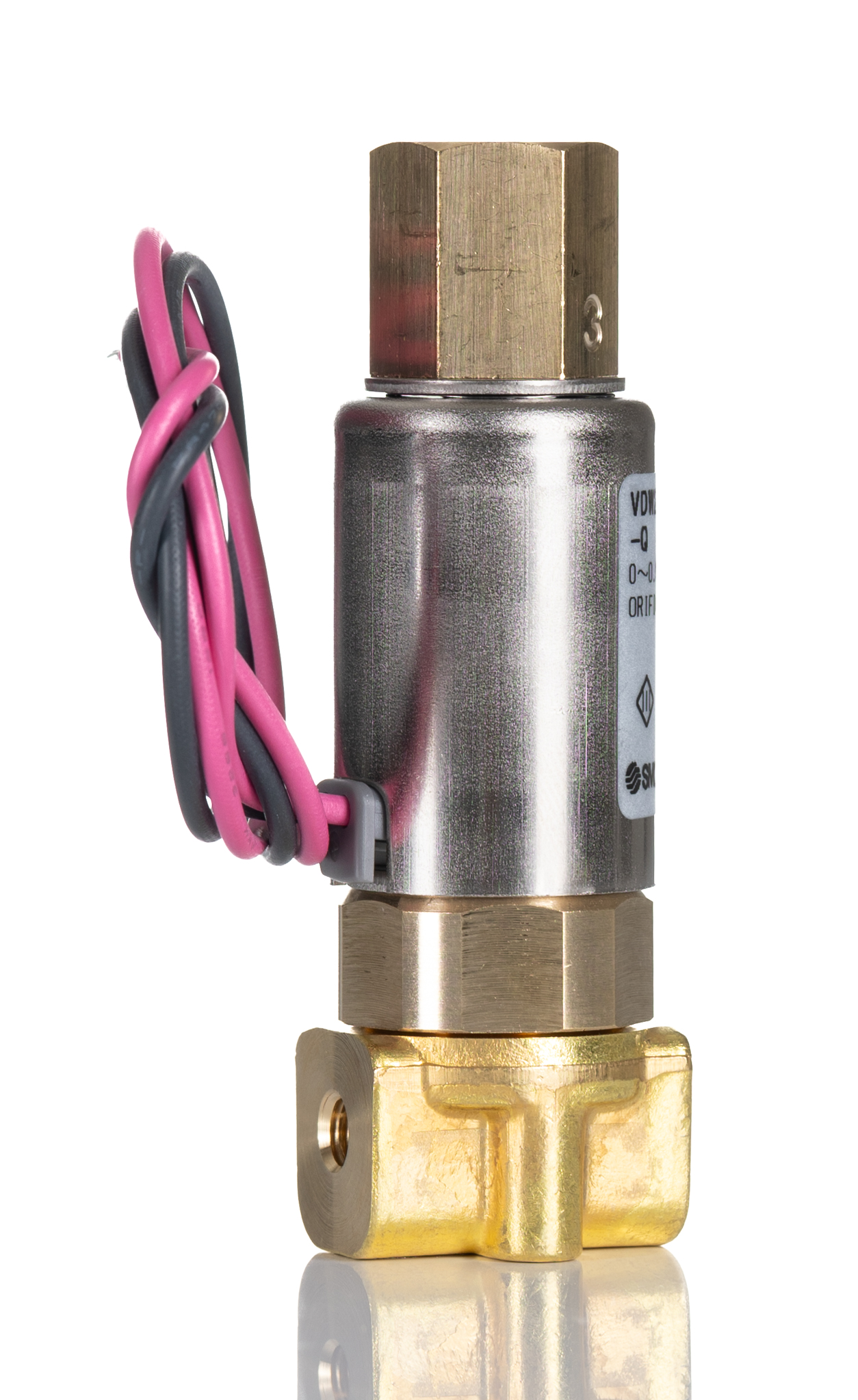SMC Solenoid Valve VDW250-6G-1-M5-Q, 3 Port, NO/NC, 12 V
