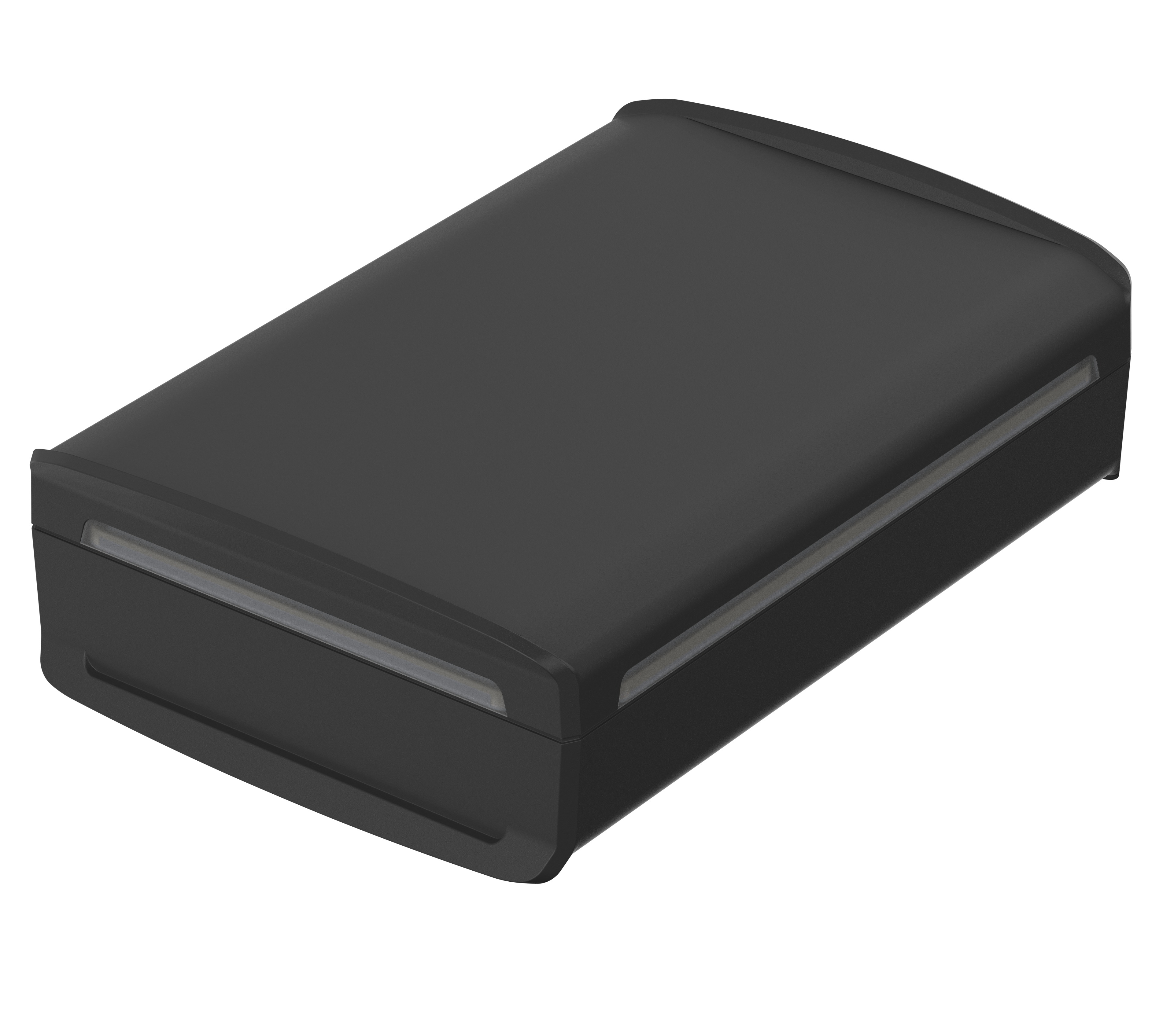Bopla BoVersa Series Black, Transparent Polycarbonate General Purpose Enclosure, 180 x 120 x 52mm