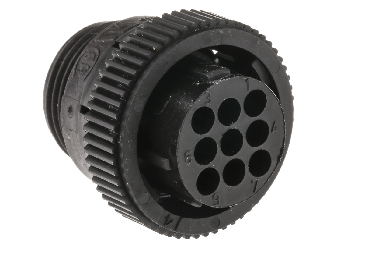 TE Connectivity Circular Connector, 9 Contacts, Cable, Standard Connector, Socket, Female, CPC Series